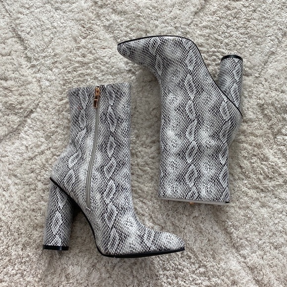 Fashion Nova Shoes Fashion Nova Snake Boots Poshmark